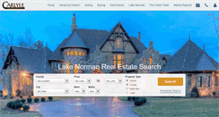 Desktop Screenshot of lakenormanhomeforsale.com